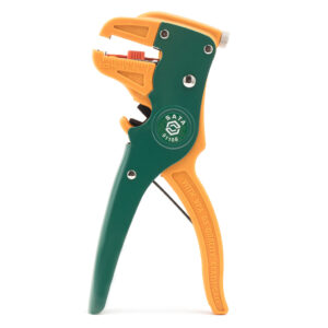 Tang Crimping Plier Self Adjusting Cutter Stripper 6-1/2" Sata 91108-0