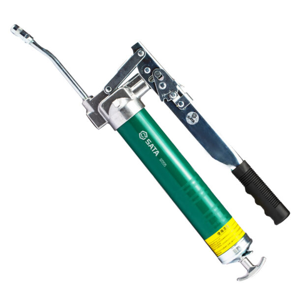 Pompa Gemuk Hand-Operated High Pressure Grease Gun 400 CC Sata 97205-31743