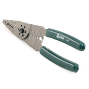 Tang Crimping Plier Electrical Wire Stripper And Crimper Sata 97521-0