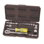 Kunci Sock Sockets Set 1/4” Drive 5/32 - 9/16 inch 16pcs Krisbow 10222110-0