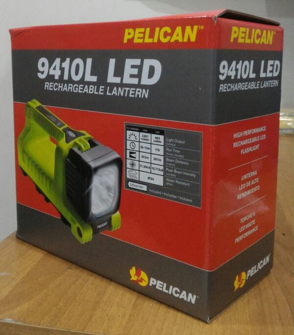Senter Flashlight LED Yellow Lantern 9410L Pelican PL0000598-31924