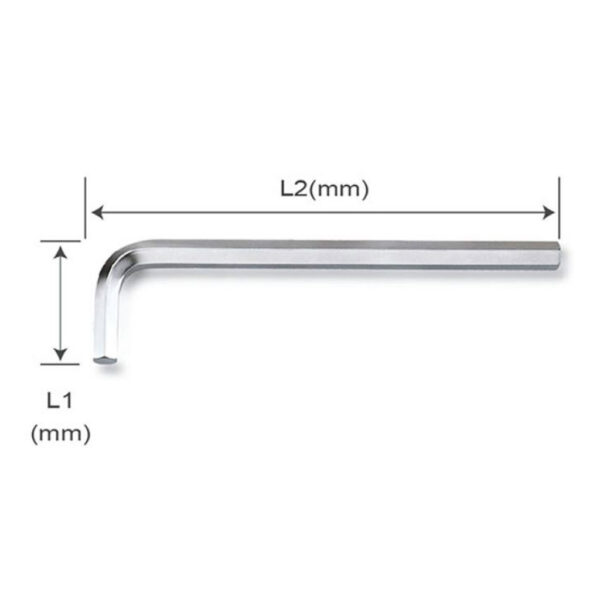 Kunci L Long Type Hex Key Wrench 19mm Toptul AGAL1930-32636