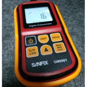 Alat Ukur Kecepatan Angin Digital Anemometer Sanfix GM8901-0