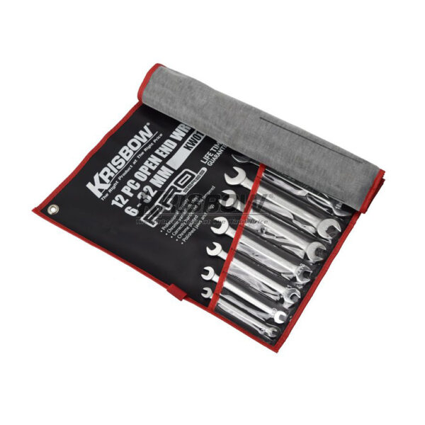Kunci Pas Open End Wrench Set 6 - 32mm 12pcs Krisbow KW0100297-32819