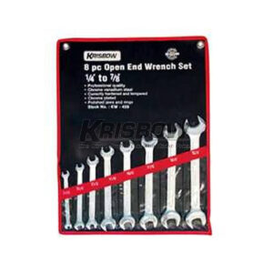 Kunci Pas Open End Wrench Set 1/4 - 7/8 inch 8pcs Krisbow KW0100310-0