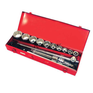 Kunci Sock Sockets Set 3/4” 7/8 - 2 inch 14pcs Krisbow KW0100386-0