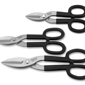 Gunting Straight Pattern Snips 8" Toptul SBAE0808-0