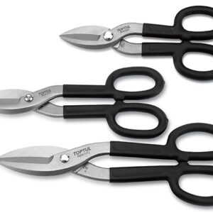 Gunting Straight Pattern Snips 10" Toptul SBAE1010-0