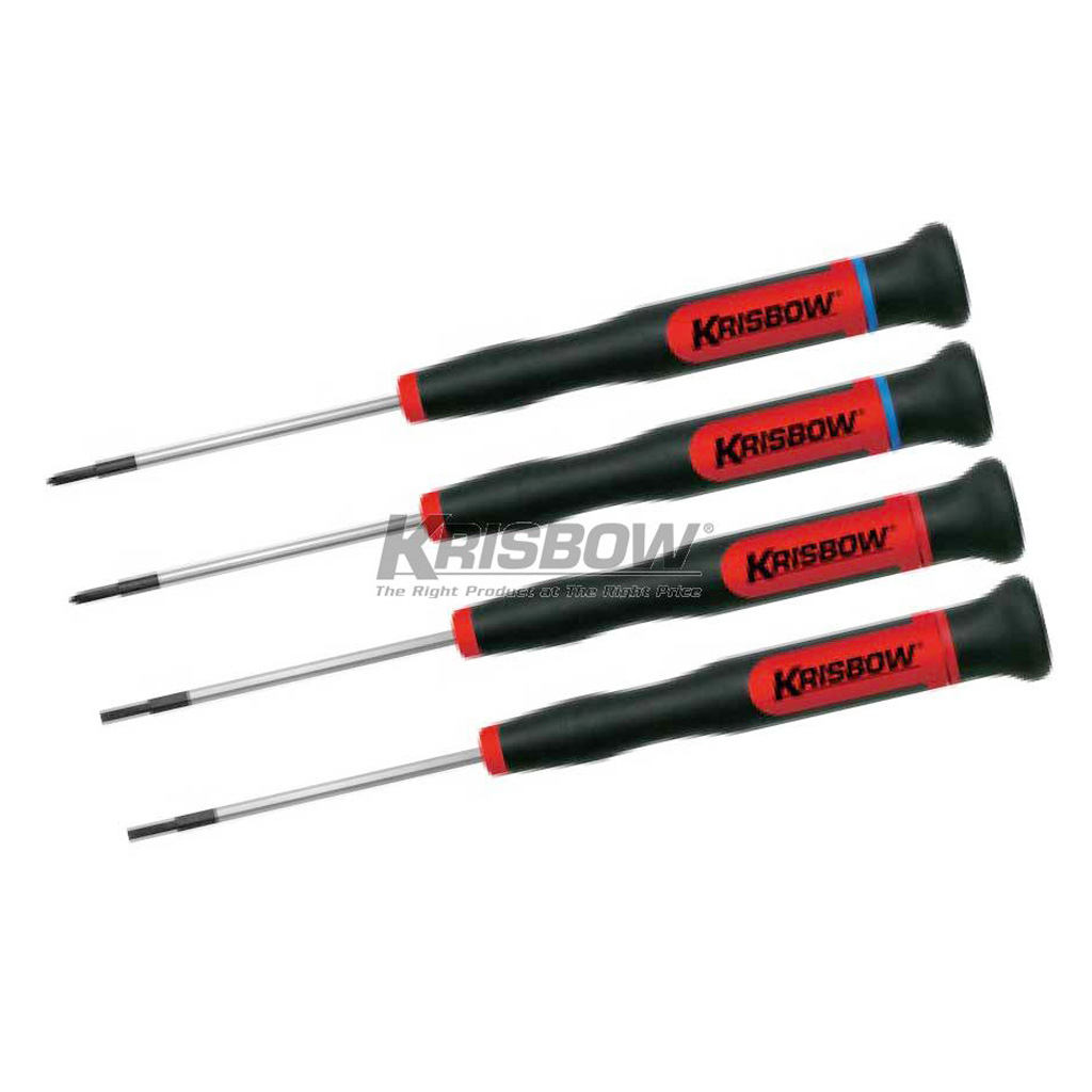 Obeng Precision Screwdriver Set 4Pcs Krisbow 10002072-0