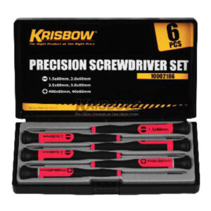 Obeng Precision Screwdriver Set 6Pcs Krisbow 10002186-0