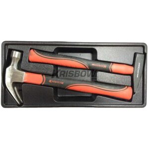 Palu Hammer 2Pcs With Tray Krisbow 10066101-0