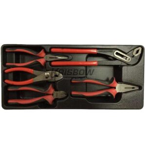 Tang Plier 5Pcs With Tray Krisbow 10066231-0