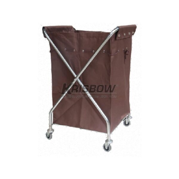 Laundry Trolley X-Type 680 x 590 x 1050mm Krisbow 10072713-34113