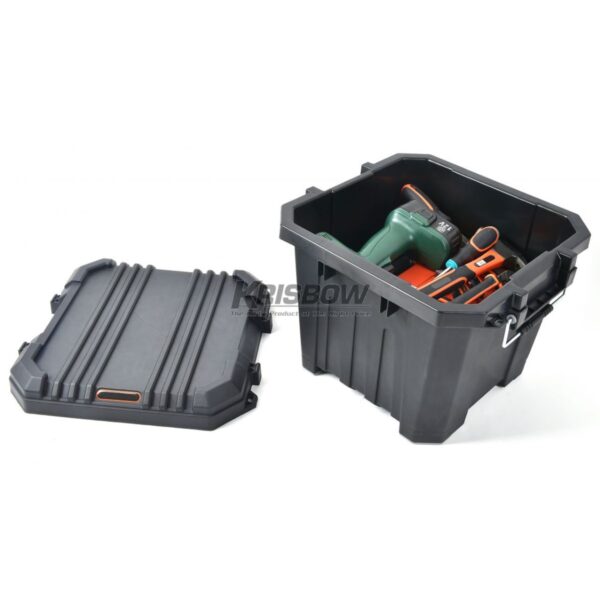 Kotak Penyimpanan Container Box 40.8 x 38.3 x 32.5 Cm 30 L Krisbow 10100927-34015