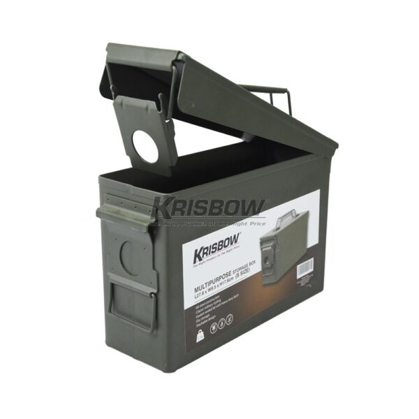 Kotak Penyimpanan Box Army Green S 178 x 95 x 276 mm Krisbow 10101699-34064