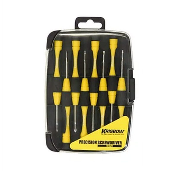 Obeng Precission Screwdriver 8Pcs Krisbow 10115777-33296
