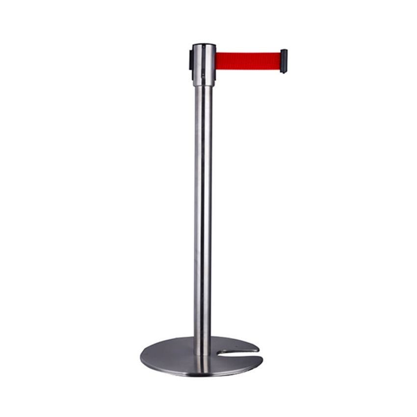Handrail Stainless Steel With Red Belt Stackable Krisbow 10131005