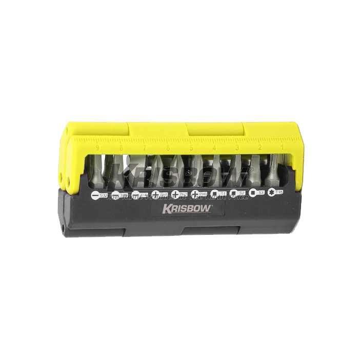 Obeng Magnetic Screwdriver Bits 13Pcs Krisbow 10211535-0