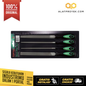 Alat Kikir File Tool 4 Pcs File Set TOPTUL GBAR0401-0