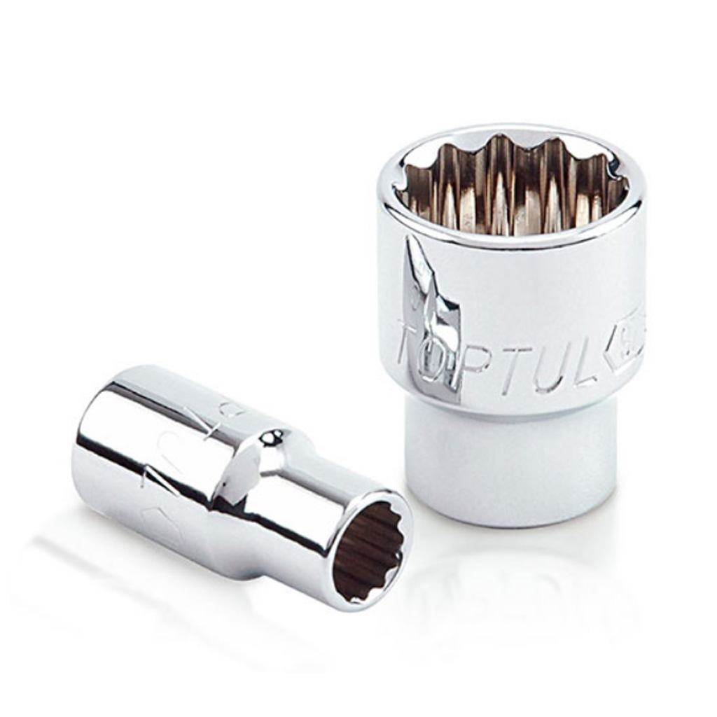 Kunci Sock 1/4" DR. 12PT Sockets 1/4" Toptul BBEB0808-0