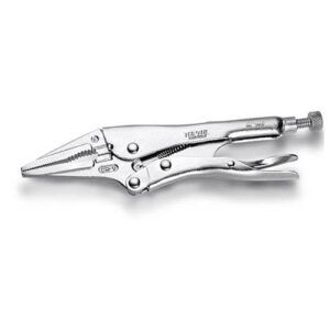 Tang Long Nose Locking Pliers with Wire Cutters 6" TOPTUL DAAS1A06-0
