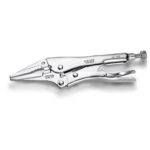 Tang Long Nose Locking Pliers with Wire Cutters 9" TOPTUL DAAS1A09-0