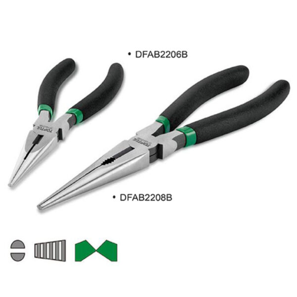 Tang Lancip Long Nose Pliers 6" Toptul DFAB2206B-0