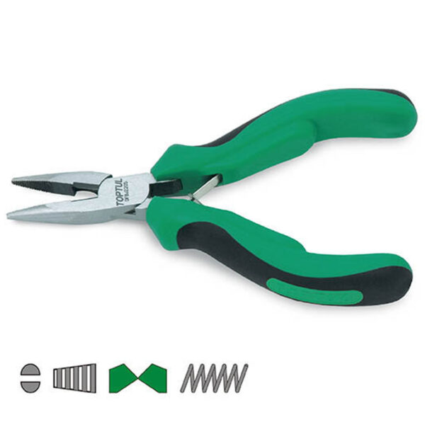 Tang Lancip Electronics Long Nose Pliers 5" Toptul DFBJ2205-34400