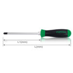 Obeng Phillips Anti-Slip Screwdrivers PH2 Toptul FBHB0210-0