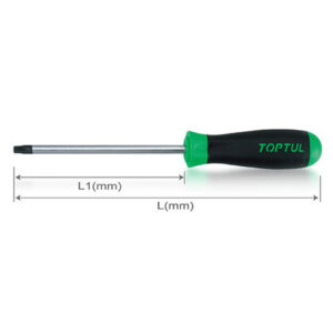 Obeng Star Tamperproof Anti-Slip Screwdrivers T20 Toptul FEAB2010-0