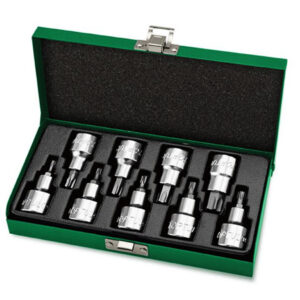 Kunci Sock Star Bit Socket Set 1/2" DR. 9pcs Toptul GAAD0903-0