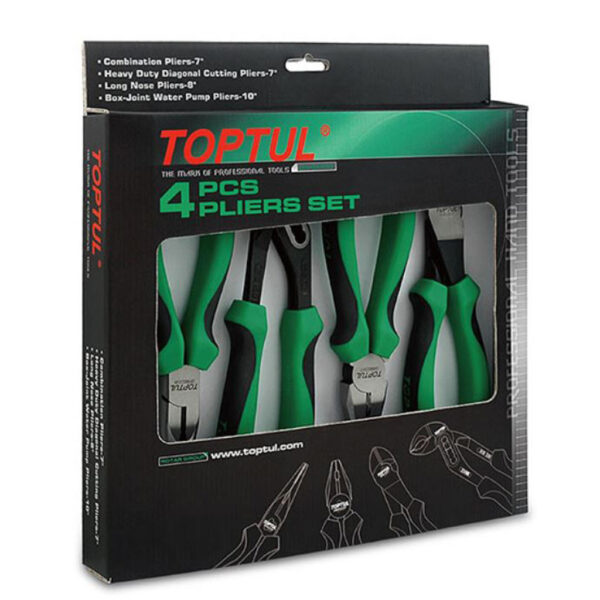 Tang Pliers Set 4pcs Toptul GAAE0402-0