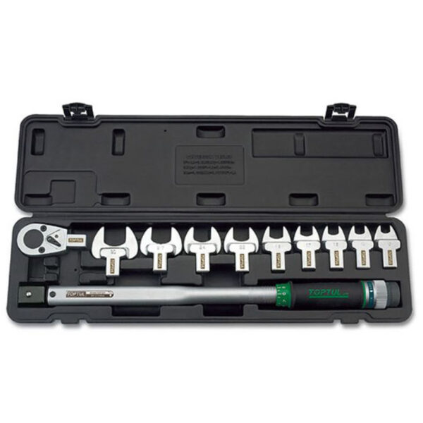 Kunci Torsi Head-Interchangeable Spanner Torque Wrench Set 11pcs Toptul GAAI1101-34572