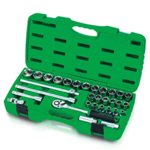 Kunci Sock Flank Socket Set 1/2" DR. 31pcs Toptul GAAI3104-0