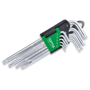 Kunci L Star Key Long Type Wrench Set 9pcs Toptul GAAL0914-0
