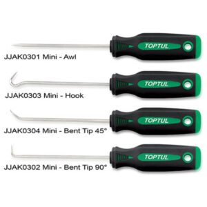 Miniature Hook & Picks Set 4pcs Toptul GAAR0401-0