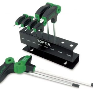 Kunci L Two Way Star & Tamperproof Key Wrench Set 6 Pcs TOPTUL GAAS0602-0