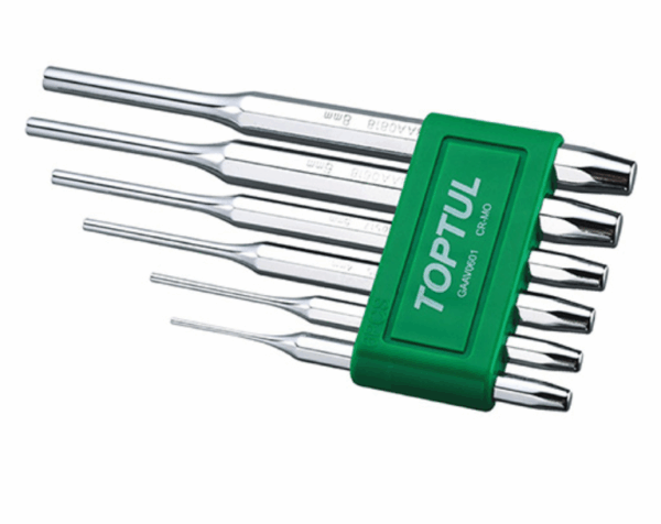 Mata Pahat Pin Punch Set 6 Pcs Toptul GAAV0601-0