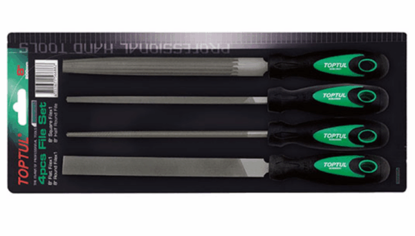 Alat Kikir File Tool 4 Pcs File Set TOPTUL GBAR0401-34244