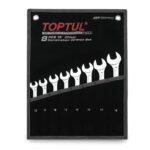 Kunci Set 15° Offset Super-Torque Combination Wrench Set POUCH BAG METRIC TOPTUL GPAW1601-0