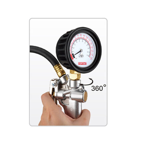 Pengukur Tekanan 3-Function Tire Pressure Gauge Toptul JEAL160A-34788