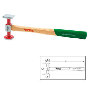 Palu Standard Bumping Hammer - Crowned Face 98.5mm Toptul JFAA0233-0