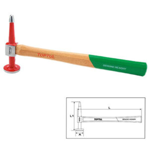 Palu Pick & Finishing Hammer - Crowned Face 138mm Toptul JFAC0333-0