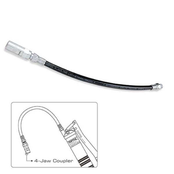 Selang Nilon Pompa Gemuk Flexible Nylon Grease Gun Hose Toptul JJAC1212-34868