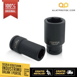 kunci Sock 3/4" DR. 6PT Flank Deep Impact Sockets 32mm TOPTUL KABE2432-0