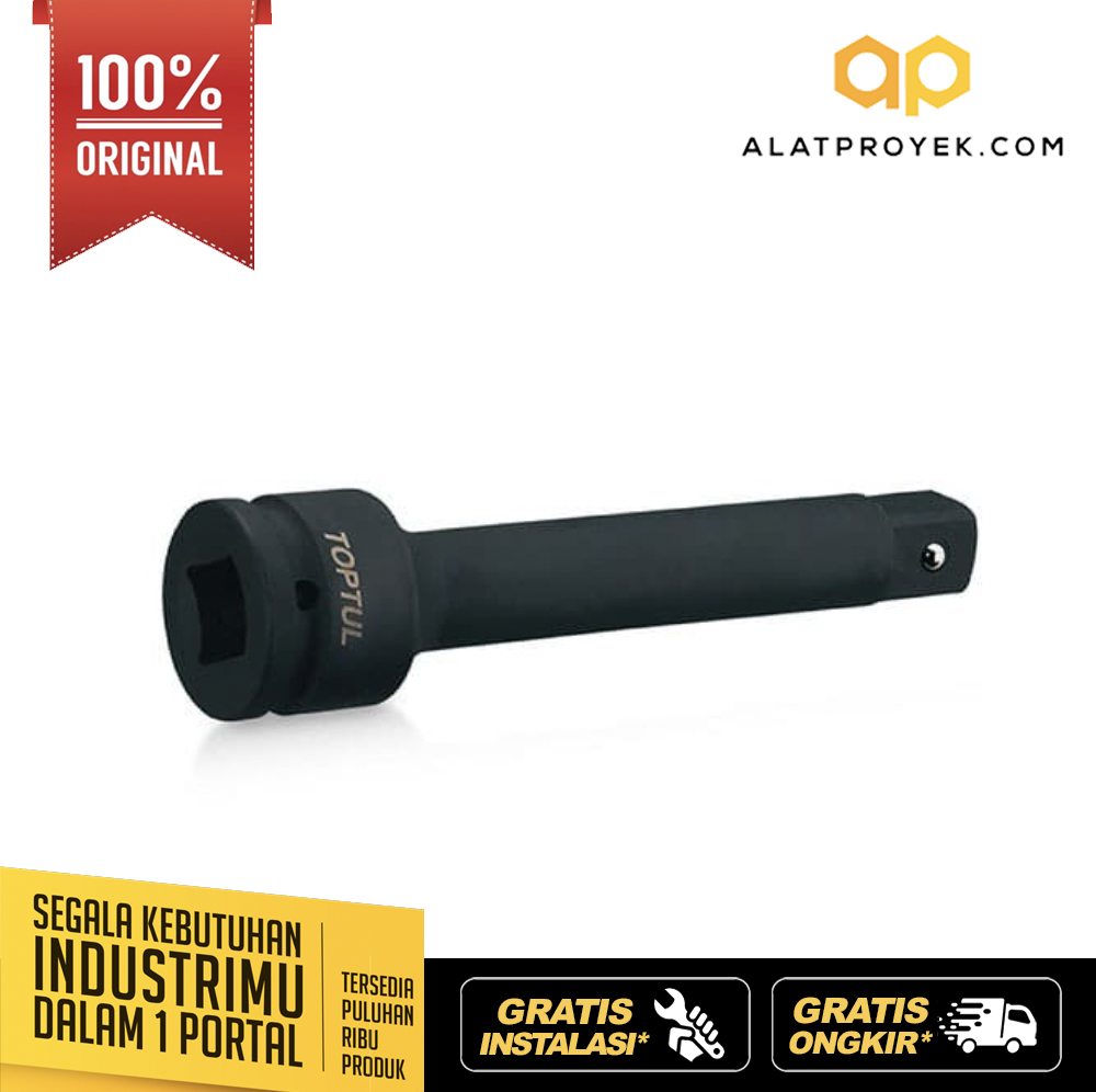 kunci Sock Impact Extension Bar 10" TOPTUL KACE1610-0
