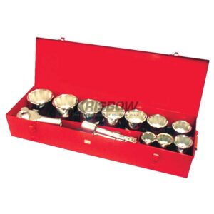 Kunci Sock Socket Set 1Inch 36-80Mm 14Pcs Krisbow KW0100389-0
