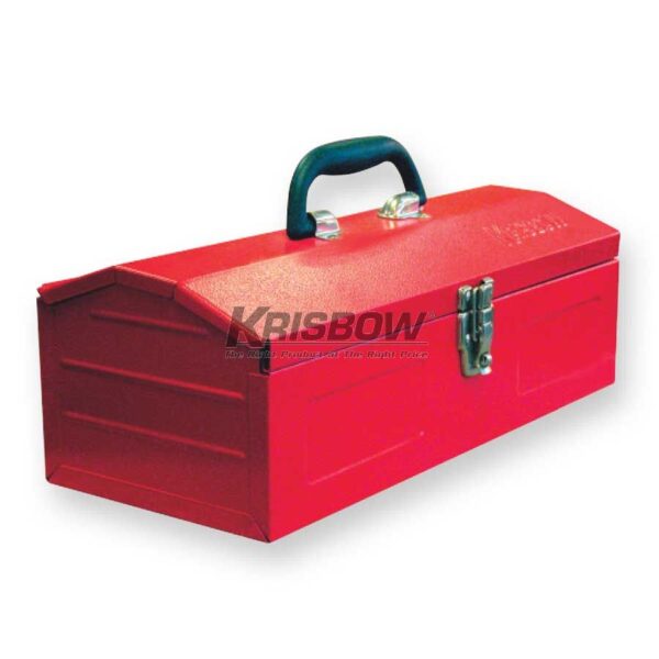 Kotak Perkakas Besi Tool Box Steel 42 x 17.5 x 14Cm Krisbow KW0100810-0