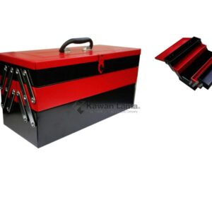 Kotak Perkakas Besi Tool Box 3Step Steel 40 x 20 x 19.5 Cm Krisbow KW0100813-0