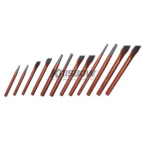 Pembuat Lubang Pahat Punch & Chisel Set 12Pcs Krisbow KW0100883-0